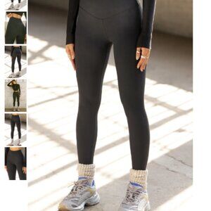 Joah Brown Black Leggings